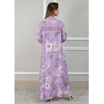Chemise Maitê Linho Italiano Lilás