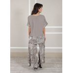 Conjunto Eva Linho Italiano Fendi