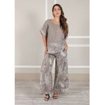 Conjunto Eva Linho Italiano Fendi