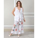 Conjunto Marisol Linho Italiano Branco 