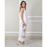 Conjunto Marisol Linho Italiano Branco 