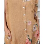 Conjunto Marisol Linho Italiano Caramelo