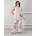 Conjunto Marisol Linho Italiano Bege 