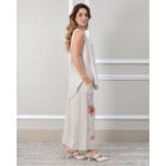 Conjunto Marisol Linho Italiano Bege 