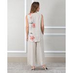 Conjunto Marisol Linho Italiano Bege 