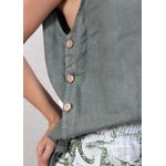 Conjunto Dior Linho Italiano Militar