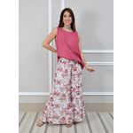 Conjunto Dior Linho Italiano Magenta