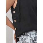 Conjunto Dior Linho Italiano Preto