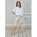 Conjunto Julia Linho Italiano Coleção Positano Branco