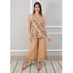 Conjunto Matilde Linho Italiano Caramelo