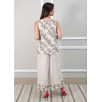 Conjunto Matilde Linho Italiano Bege
