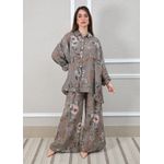 Conjunto Angela Linho Italiano Fendi