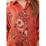 Conjunto Angela Linho Italiano Terracota