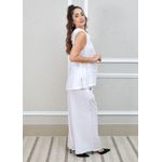 Conjunto Marina Linho Italiano Branco 
