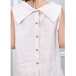 Conjunto Marina Linho Italiano Rosa Bebe