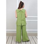 Conjunto Marina Linho Italiano Verde Pistache