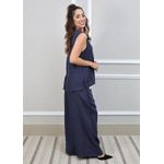 Conjunto Marina Linho Italiano Azul Marinho