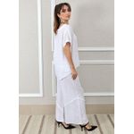 Conjunto Gisela Linho Italiano Branco