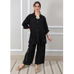 Conjunto Antonia Linho Italiano Preto