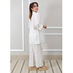 Conjunto Antonia Linho Italiano Off White
