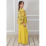 Conjunto Pamela Linho Italiano Mostarda 