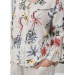 Conjunto Pamela Linho Italiano Bege
