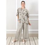 Conjunto Carla Linho Italiano Fendi
