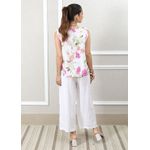 Conjunto Rebeca Linho Italiano Branco