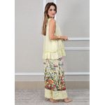 Conjunto Catarina Linho Italiano Amarelo 