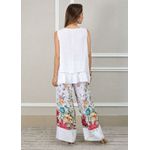 Conjunto Catarina Linho Italiano Branco