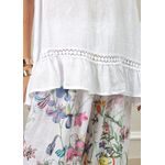 Conjunto Catarina Linho Italiano Branco