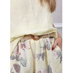 Conjunto Livia Linho Italiano Amarelo 