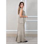 Vestido Iris Viscose Italiana Azul Jeans .