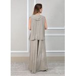 Vestido Iris Viscose Italiana Azul Jeans .