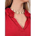 Vestido Elisa Linho Italiano Caramelo .