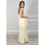 Conjunto Fabi Linho Italiano Amarelo