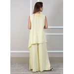 Conjunto Fabi Linho Italiano Amarelo