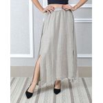 Saia Melissa Linho Italiano Fendi