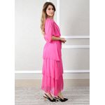 Vestido Stella Seda Italiana Pink .
