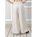 Calça Heloisa Linho Italiano Bege
