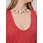 Vestido Maia Linho Italiano Terracota .