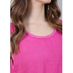 Vestido Eliane Linho Italiano Pink