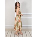 Vestido Mármore Seda Italiana Militar