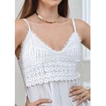 Vestido Francesca Linho Italiano Branco 