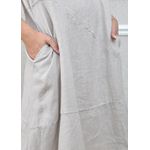 Vestido Lavinia Linho Italiano Bege