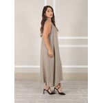 Vestido Luana Linho Italiano Fendi