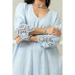 MACACÃO FLORENZA AZUL BEBE