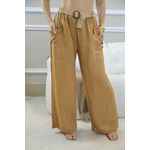 CALÇA SIMONE CARAMELO