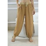 CALÇA SORAYA CARAMELO