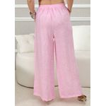 CALÇA CLEIDE ROSA CHICLETE
